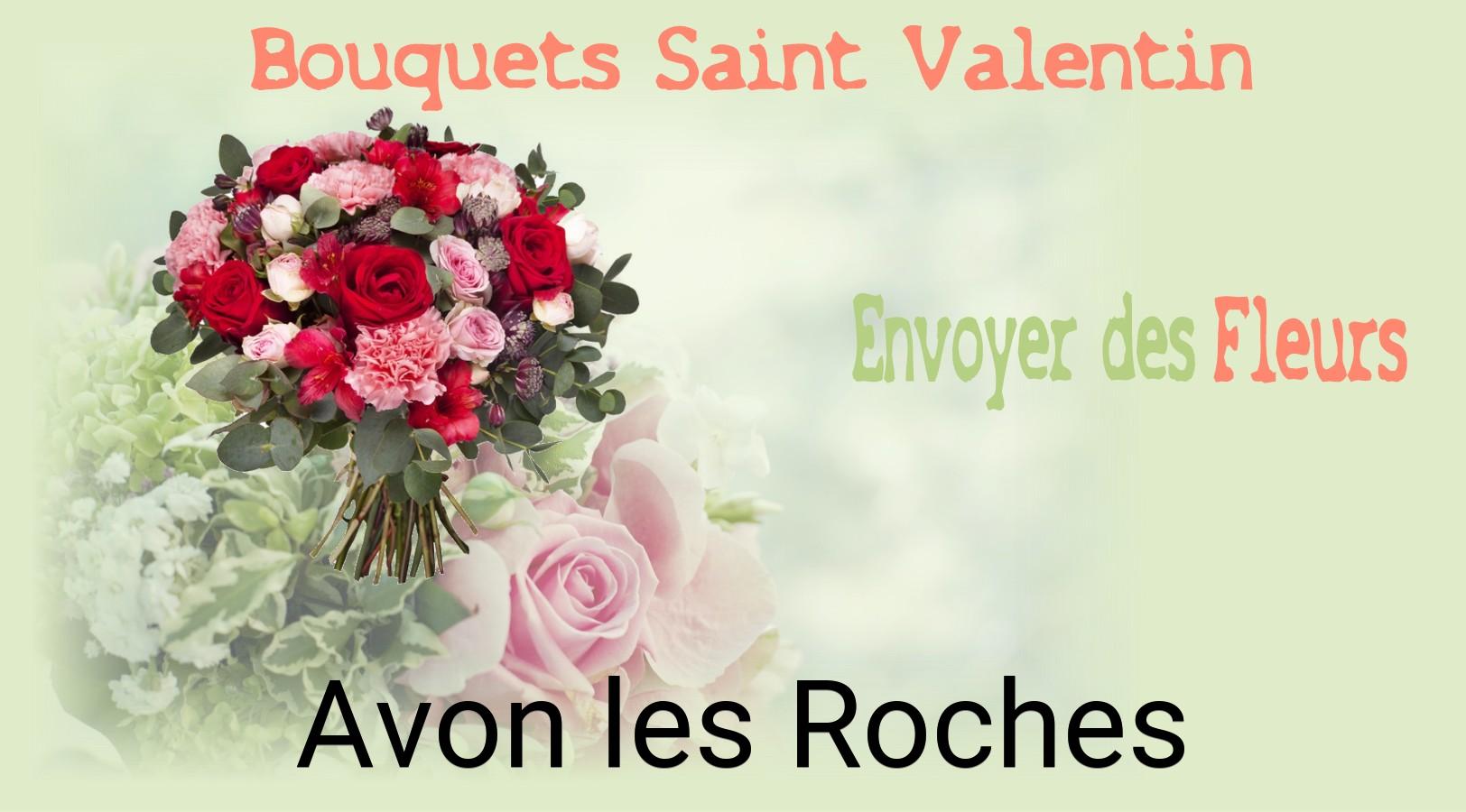 Roses de Saint-Valentin livrées à Avon-les-Roches